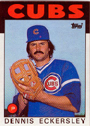 1986 Topps Baseball Cards      538     Dennis Eckersley
